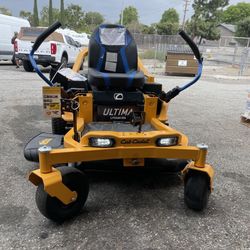 Brand New ! Cub Cadet Ultima ZT1 42 in. 56-Volt MAX 60 Ah Battery Lithium-Ion Electric Drive Zero Turn Mower