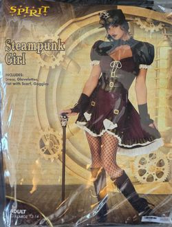 Spirit Steampunk Girl Halloween Costume XL