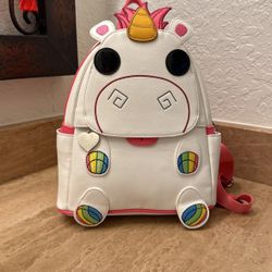 Fluffy Unicorn Loungefly Backpack
