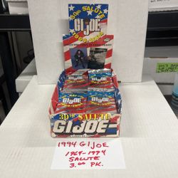 1994 30Th Salute GI JOE 1994 ( 1964 To 1994) Collector Card Packs