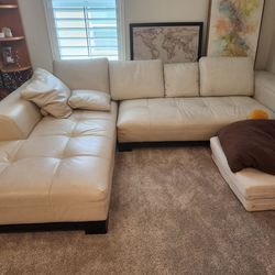 Leather Sectional