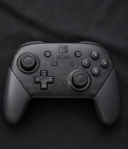 Nintendo switch all black pro controller