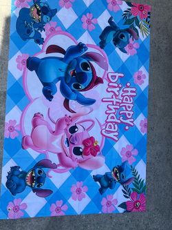 Disney stitch backdrop