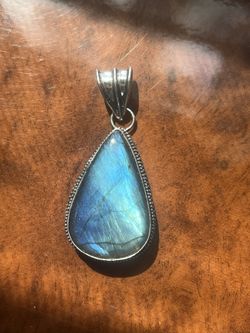 ✨ Authentic Labradorite Pendants | 925 Silver Plated | Sealed & Ready to Ship ✨