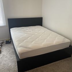 Ikea Bed Frame With Dreamcloud Queen Mattress