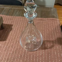 Lenox Glass Decanter 