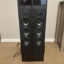 Tower Speakers W/ Built In Amp