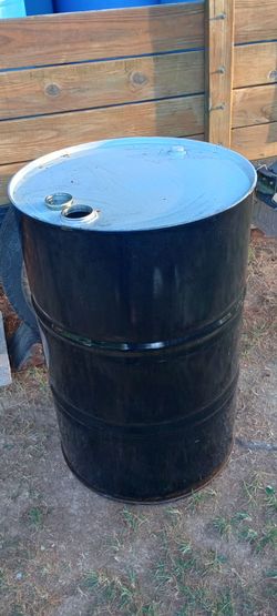 Price Reduced ** Metal 55 gallon barrels / burn barrels