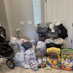 OBO Pregnancy Baby Clothes And supplies  Breast Pump Stroller 