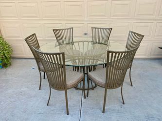 Dining table 6 chairs