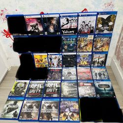 Playstation 5 Games And PlayStation 4 Games ( Used , Tested Working )  Read Description)