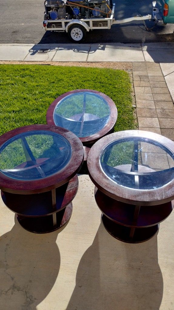 Coffee/End Glass Tables