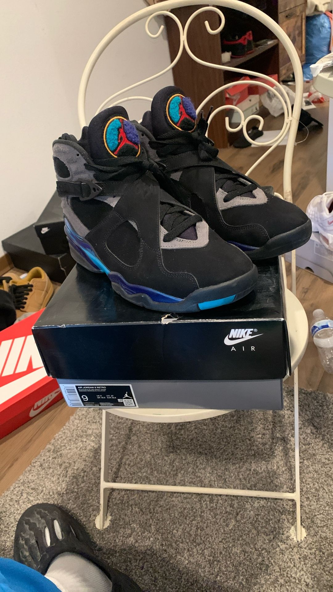 Jordan Aqua 8s