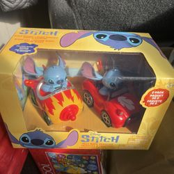 Stitch Pull Back Vehicles 