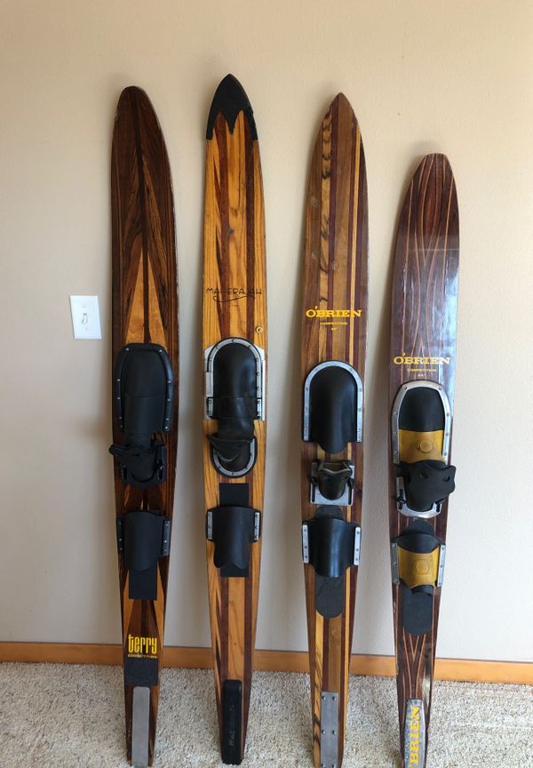 Water Skis, Vintage Slalom Skis woodys!! for Sale in Bellingham, WA