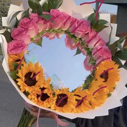 Mirror bouquet (2-4 days prior)