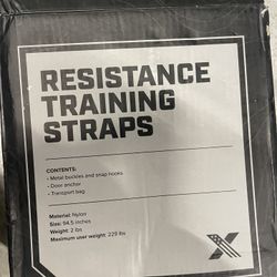 New Resistance Training Straps 