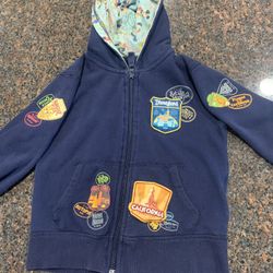 Disney Kids XXS HOODIE SWEAT JACKET  MAYBE A 4-5