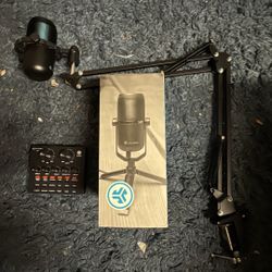 Mic Set Up. Mic, Boom Arm, Mixer All New $200 OBO