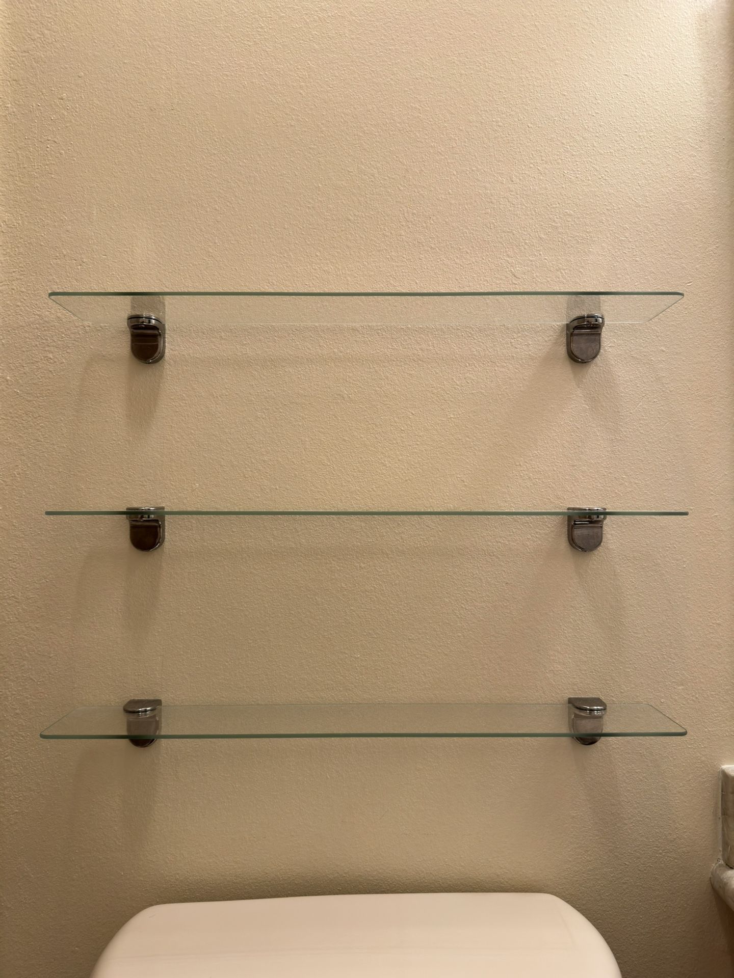 IKEA Glass Shelves