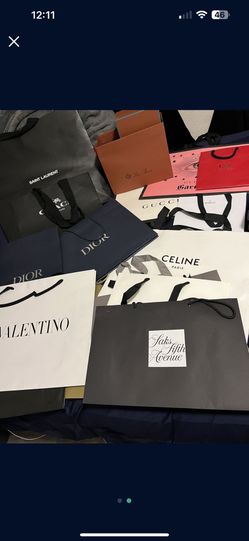 Designer Shopping Bags All Original 