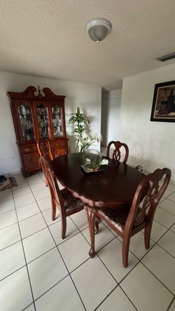 Juego de comedor de 6 sillas