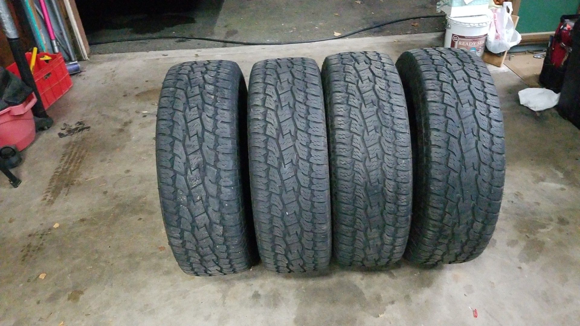 SUV TIRES... P265/70R17 toyo