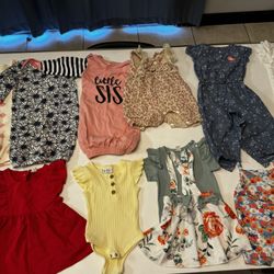 Baby Girl Clothes & Sleepers 
