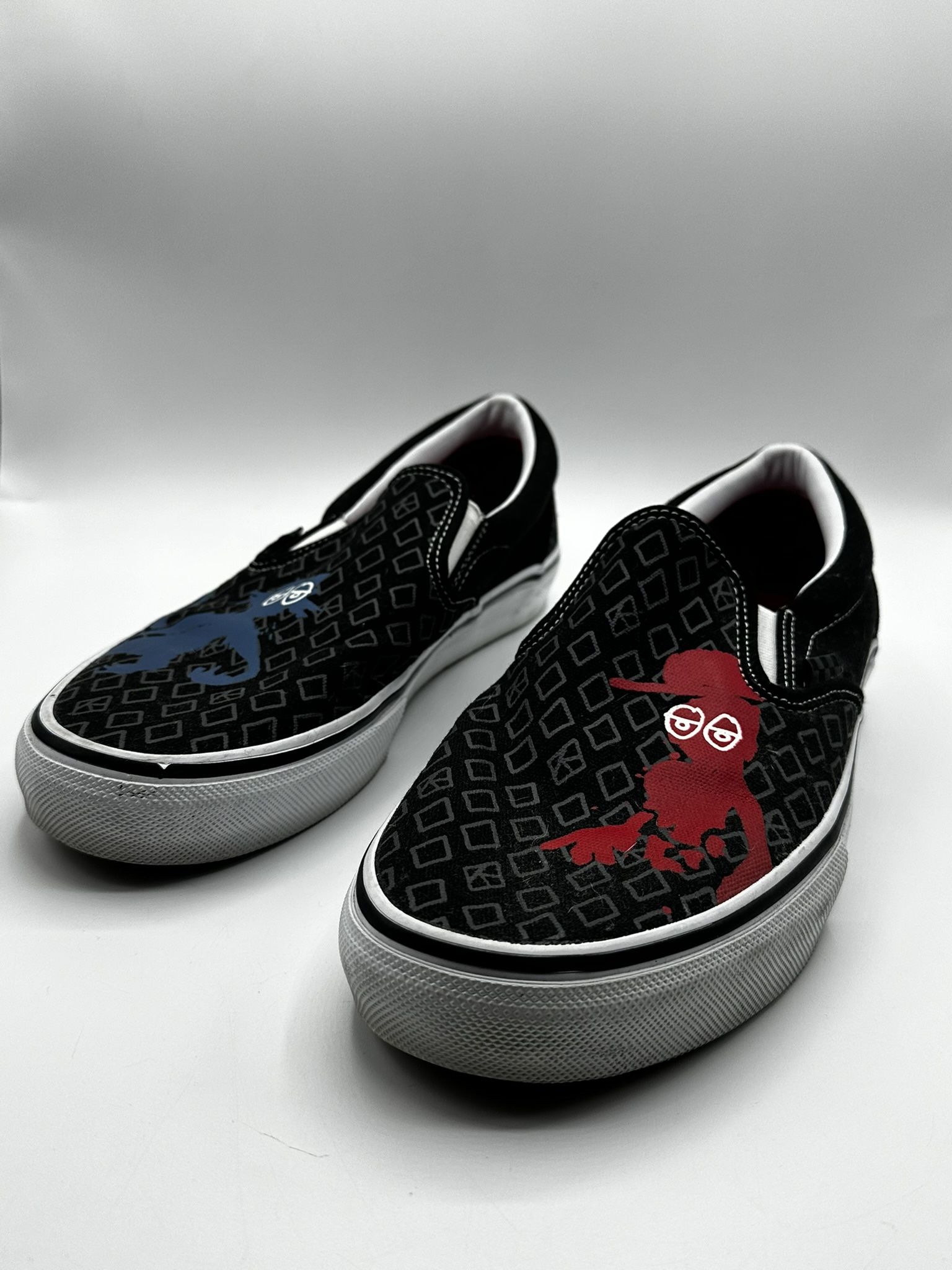 Vans Krooked by Natas x Ray Barbee Collab Sneakers Men Size 11 Limited Edition