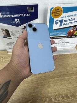 iPhone 14 Plus 6.7" (Unlocked) 128GB Good Blue