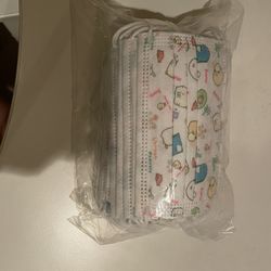 Kids Size Cute Sanrio Masks Pack Of 50