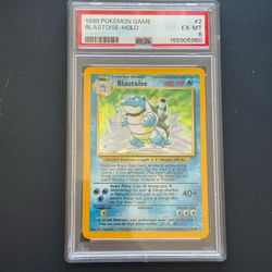 Pokemon Blastoise Holo PSA 6