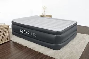 Queen Size Air Mattress With Built In Air Pump And Usb Charger 