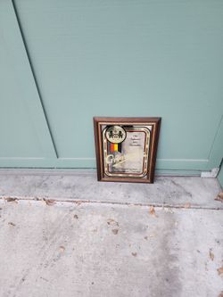Grenzquell German Beer Advertising Mirror