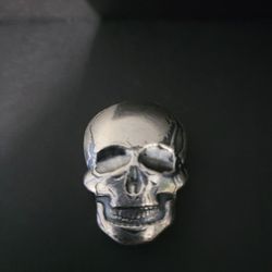 2oz Silver Skull 