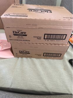 12 can Elecare baby formula