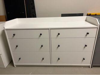 IKEA White 6 Drawer Dresser