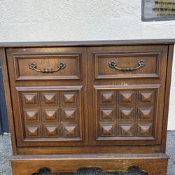Mid Century Modern Lane Furniture Record Cabinet