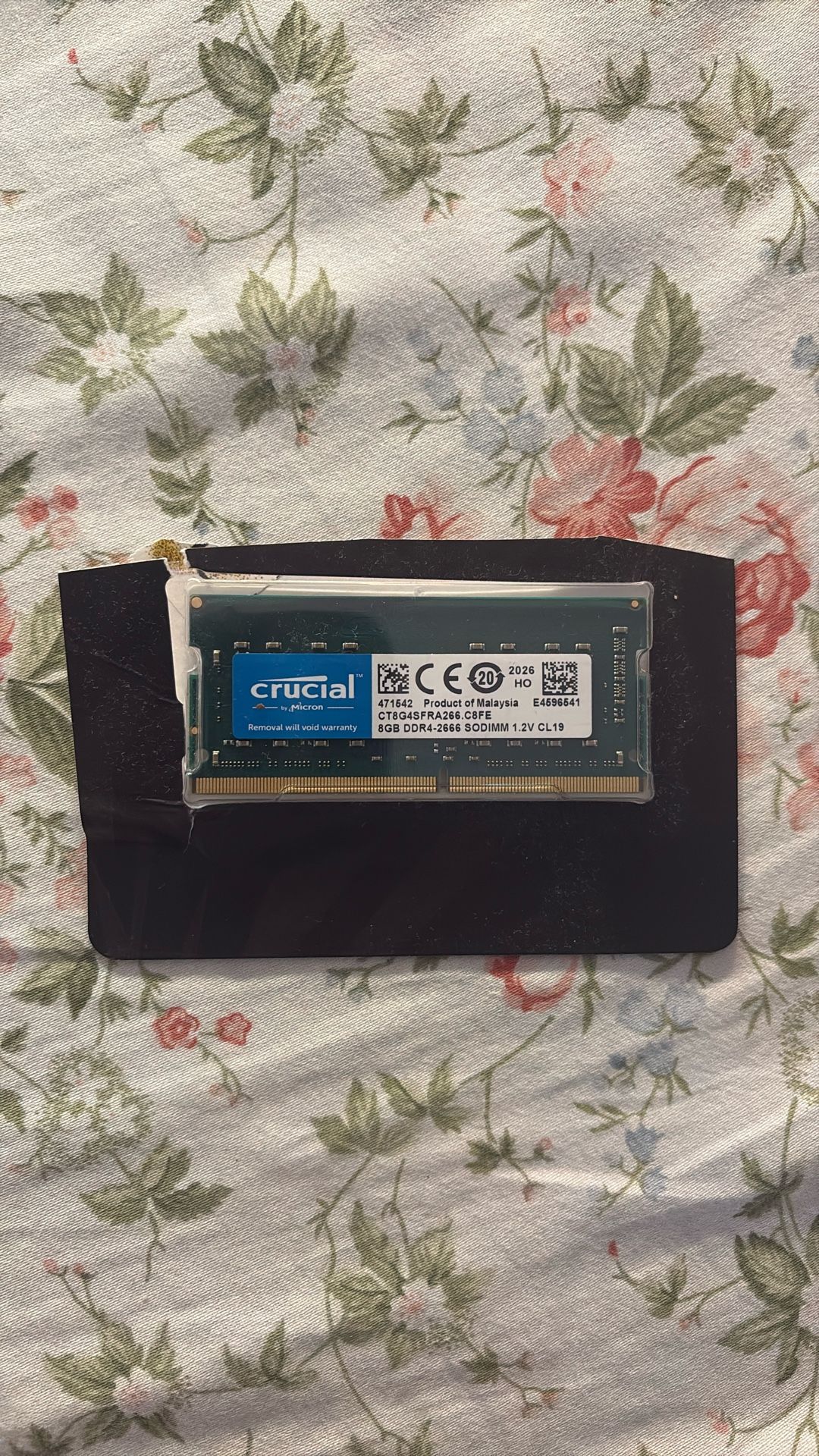 Crucial 8gb Ddr4-2666 Sodimm Ram