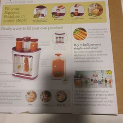 Baby food maker storage