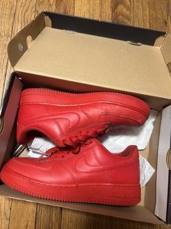 Red Air Force Ones