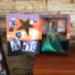 Barbie As Scarlett O’Hara Green Dress GONE WITH THE WIND” New