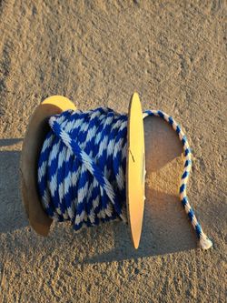 rope reel
Everbilt
Polypropylene Braid rope reel
5/8-inch thickness
200 feet length(little shorter)
$15