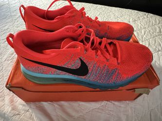 Nike Flyknit Max Blue Size 12