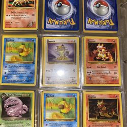 100+ 1999 Pokemon Cards
