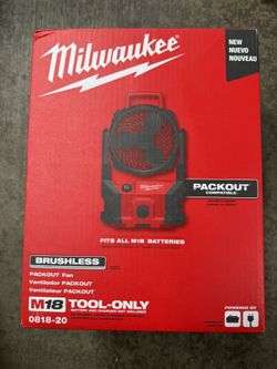 Fan Packout Milwaukee M18 