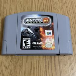 Nintendo 64 Asteroids Hyper 64