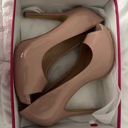 Nude Colored Heels (Size 10 women’s)