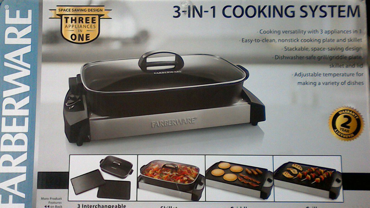 Farberware 3 in 1 Cooking System for Sale in Houston, TX - OfferUp