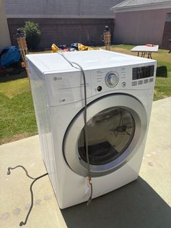 LG Front Load Dryer White